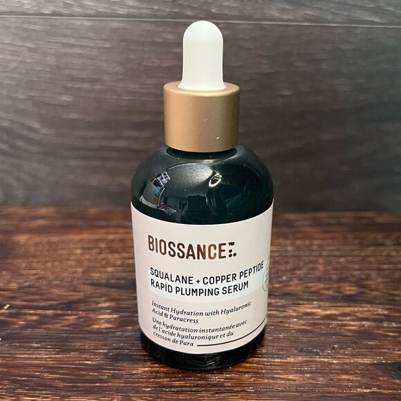 Biossance Squalane + Copper Peptide Rapid Plumping Serum, 50 ml. New in box! - Picture 2 of 10